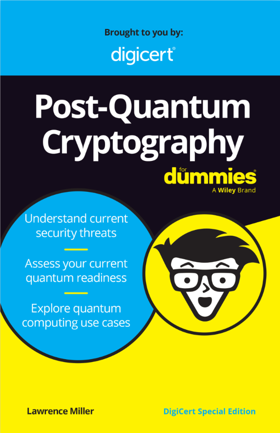 A PQC for Dummies, DigiCert Special Edition könyv borítója